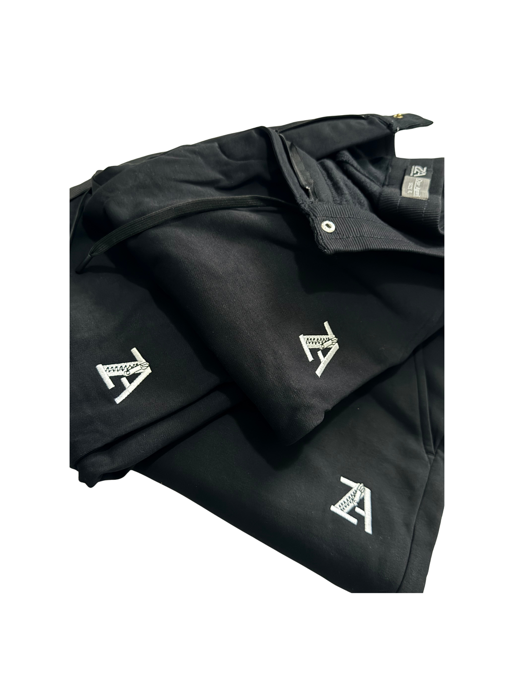 ZWEATS Zipper Sweatpants (tapered joggers)