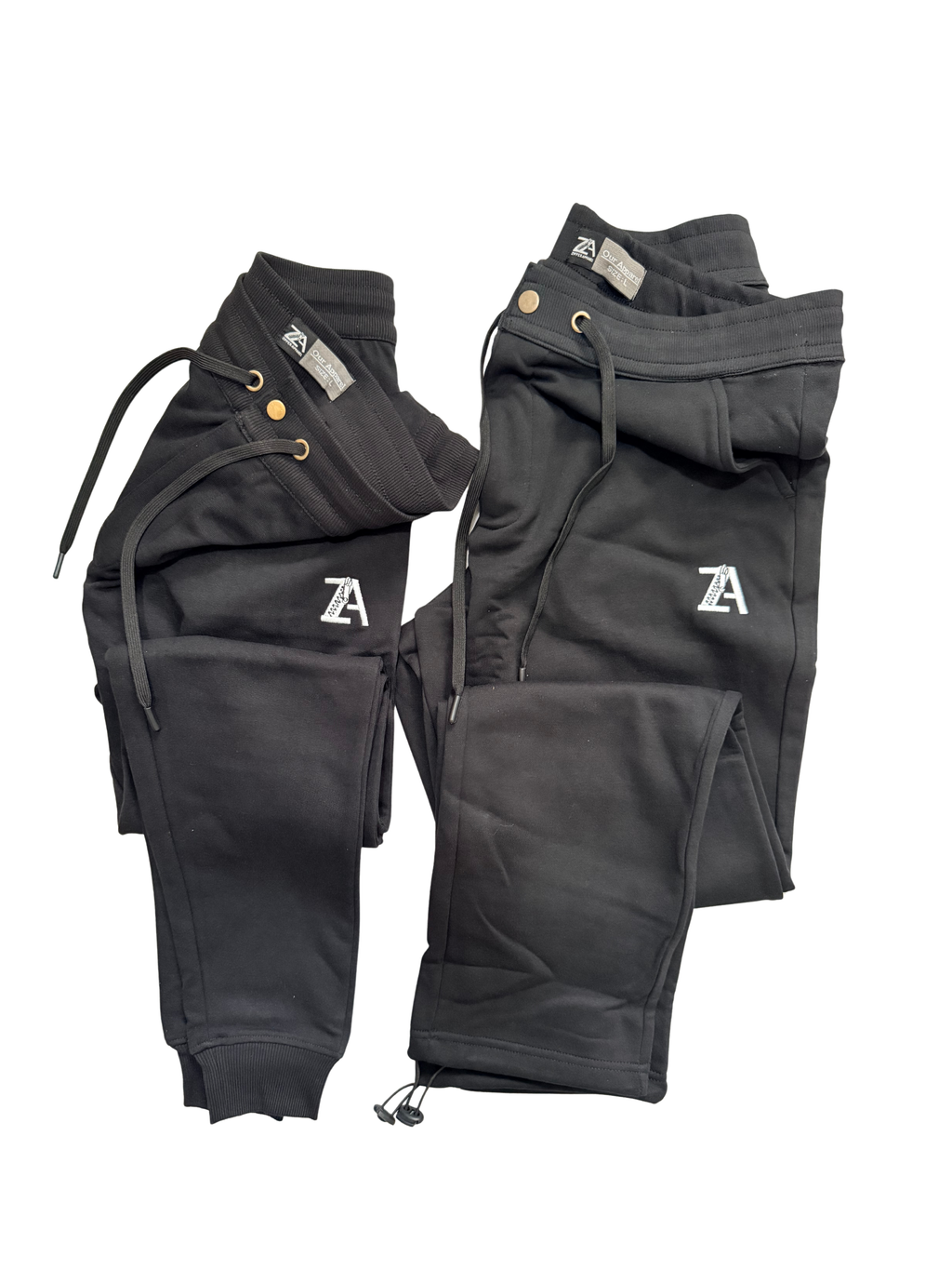 ZWEATS Zipper Sweatpants(loose straight jogger)
